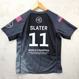 Kelly Slater WSL World Surf League Jersey Small Rash Guard Surf Surfer 2020